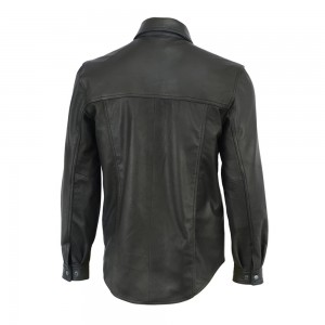 Men Leather Shirts