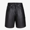 Men Leather Shorts