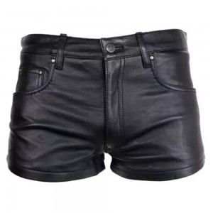 Women Leather Shorts